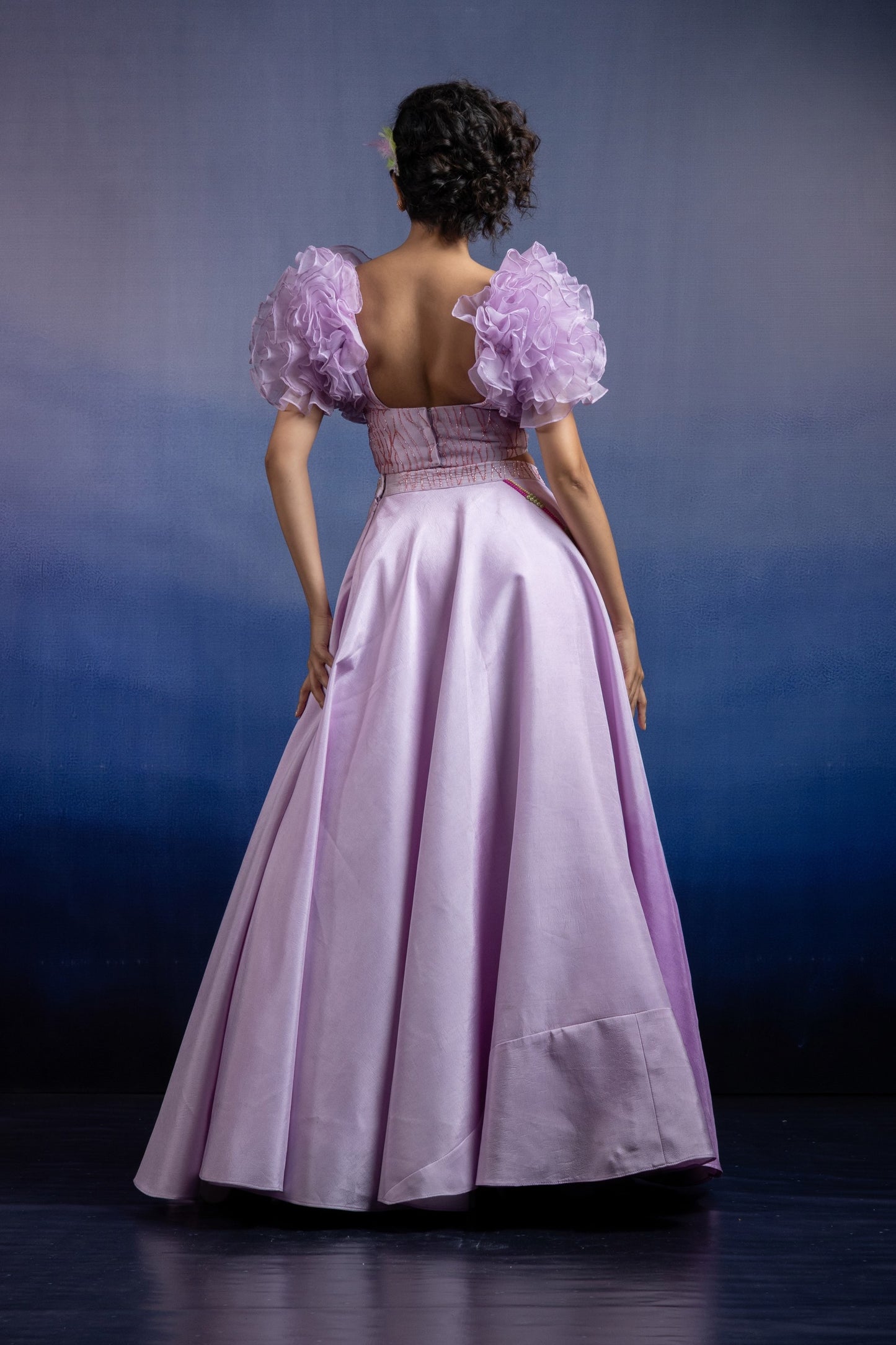 Inaya Ombré Silk Lehenga Set