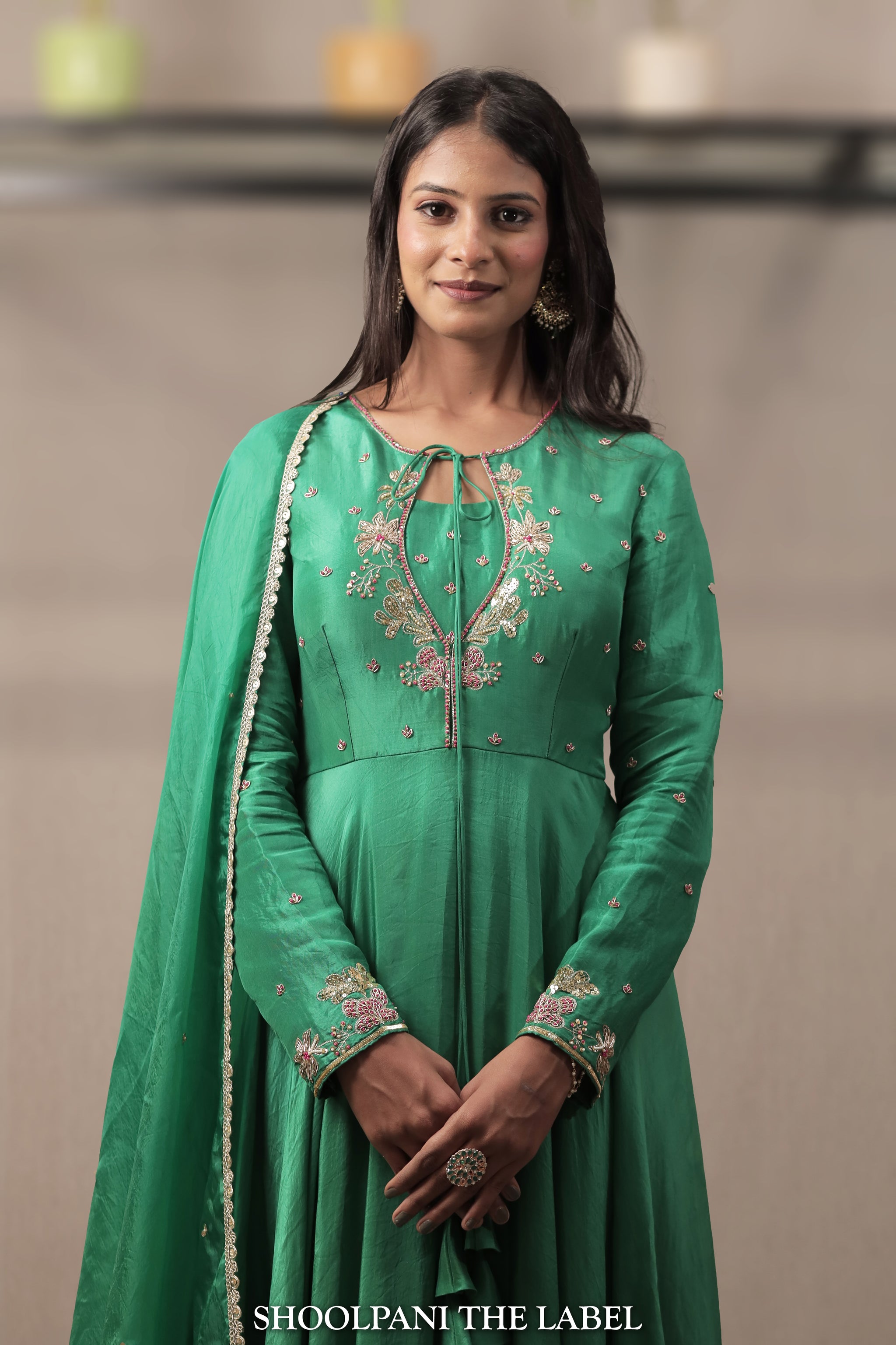 Ira Anarkali Set - Vasant