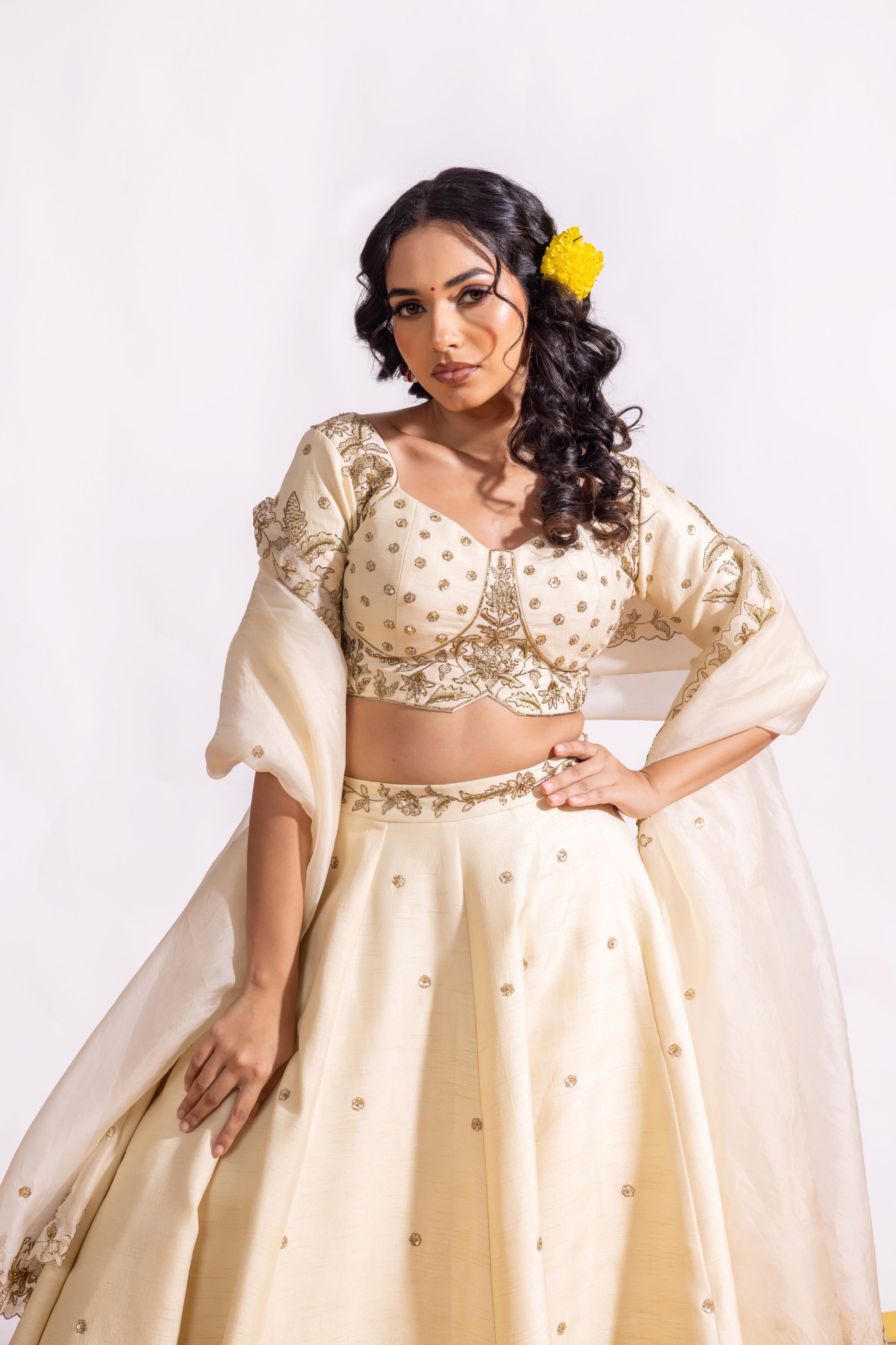 The Sitaron ke Beech Lehenga Set Sitarah